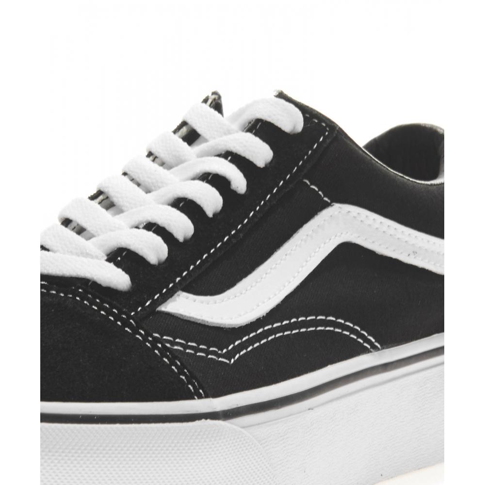 Vans Платформа Old Skool Черный Белый Vn0a3b3uy281 Платформа Old Skool Черный Белый