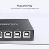8-портовый USB-синхронизатор, Управление клавиатурой и мышью с помощью высокопроизводительного чипа, Поддержка синхронизации мыши, Антистатический, Защита от помех для ПК