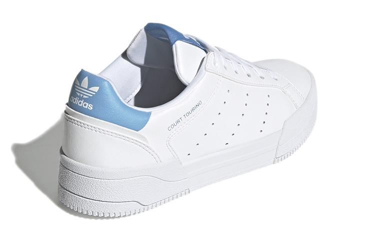 Adidas Court Tourino J 'White Light Blue' H00763