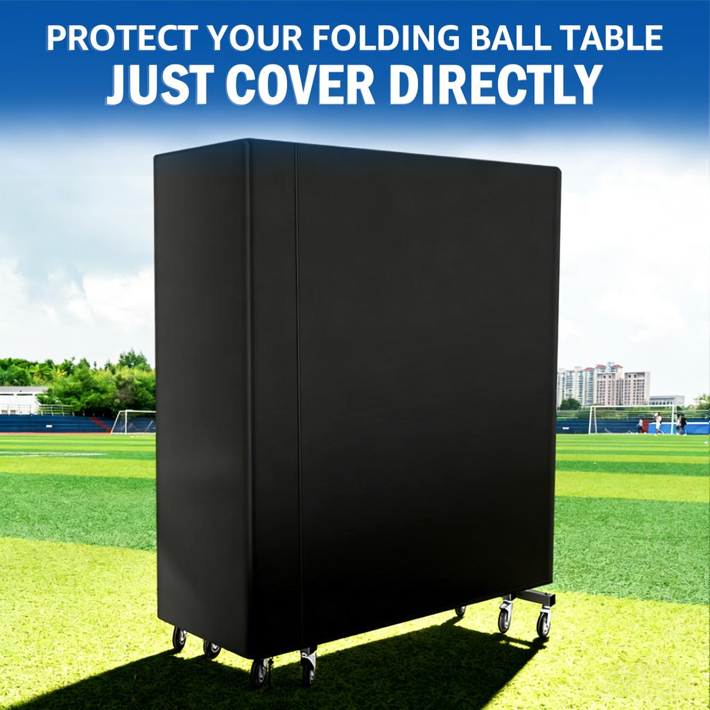 Table Tennis Table Cover Heavy Duty Waterproof Outdoor Indoor Ping Pong Table Storage Covers Sun Protection Cover 165x70x185cm