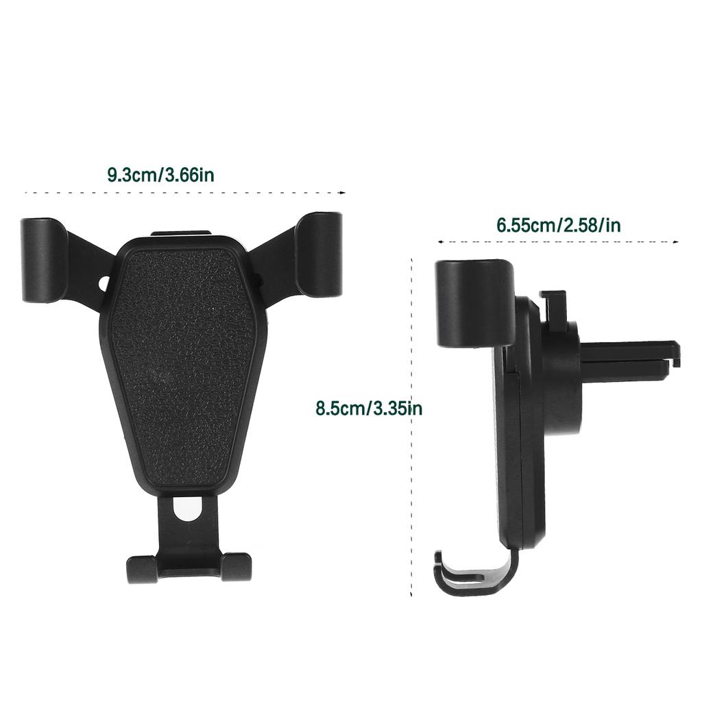 1PCS Car Phone Holder Air Vent Mobile Mount Gravitated Stand Cradle Universal Air Vent Cell Phone Holder Automatic Car Mount