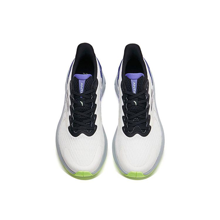 Anta Ling Pao 1 Running Shoes With Wormhole Technology Men Running Shoes White Black Purple 112225585-3