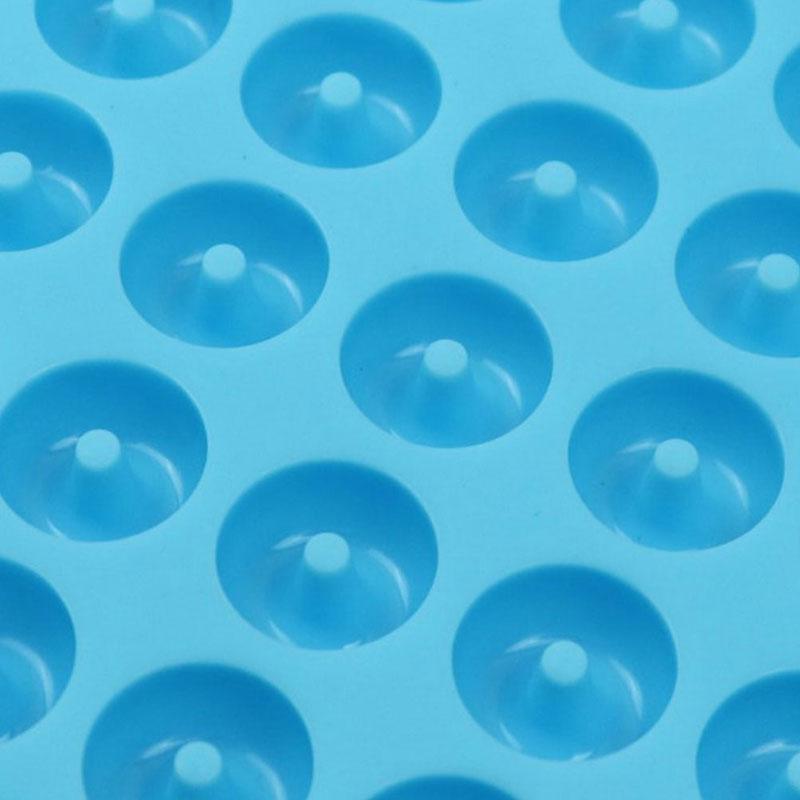 Силиконовая форма для шоколадных пончиков на 48 ячеек, инструмент для выпечки