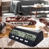 Digital Chess Timer Professional Game Tournament Clock Memory Function Portable for Board