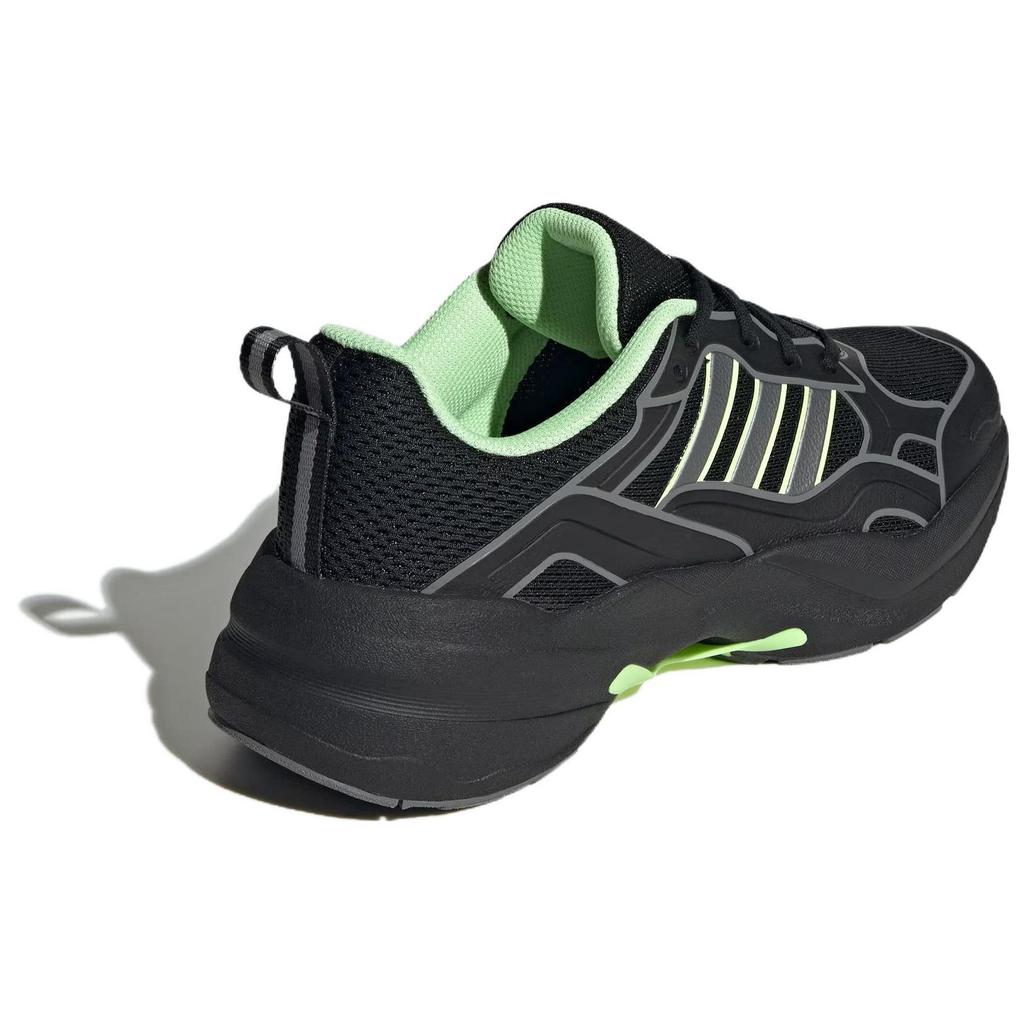 Adidas Maxxcetus Comfortable Fabric Durable Low-Top Casual Running Shoes Unisex Sneakers Black Green ID6233