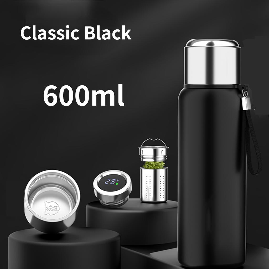 Интеллектуальная цельностальная изоляционная чашка из нержавеющей стали 316, оптовая продажа, чашка для разделения чая, портативный чайник для занятий спортом на открытом воздухе