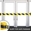 Telescopic Belt Wall Mount Caution Belt Yellow Black Striped Safety Cordon  Crowd Control