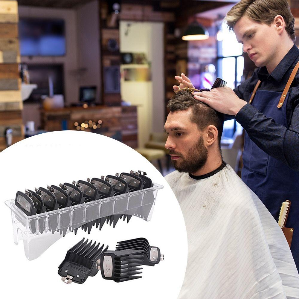 Large Capacity Hair Clipper Organizer 10 Grid Hair Clipper Caliper Box Salon Hairdressing Tools