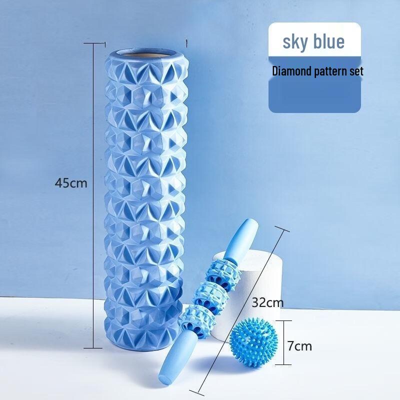 JOINFIT Hollow Yoga Foam Roller & Massage Stick Set