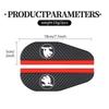 2PCS Car Rearview Mirror Rain Eyebrow Sticker Auto Accessories For Skoda S Kodiaq Octavia 2 3 Yeti Karoq Rapid Fabia VII VRS yan377