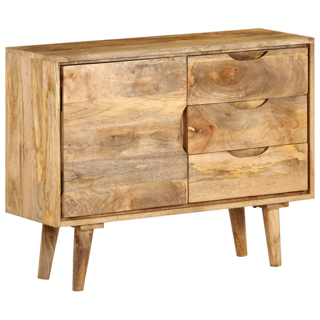 Mango Solid Wood Sideboard 90 x 30 x 69 cm