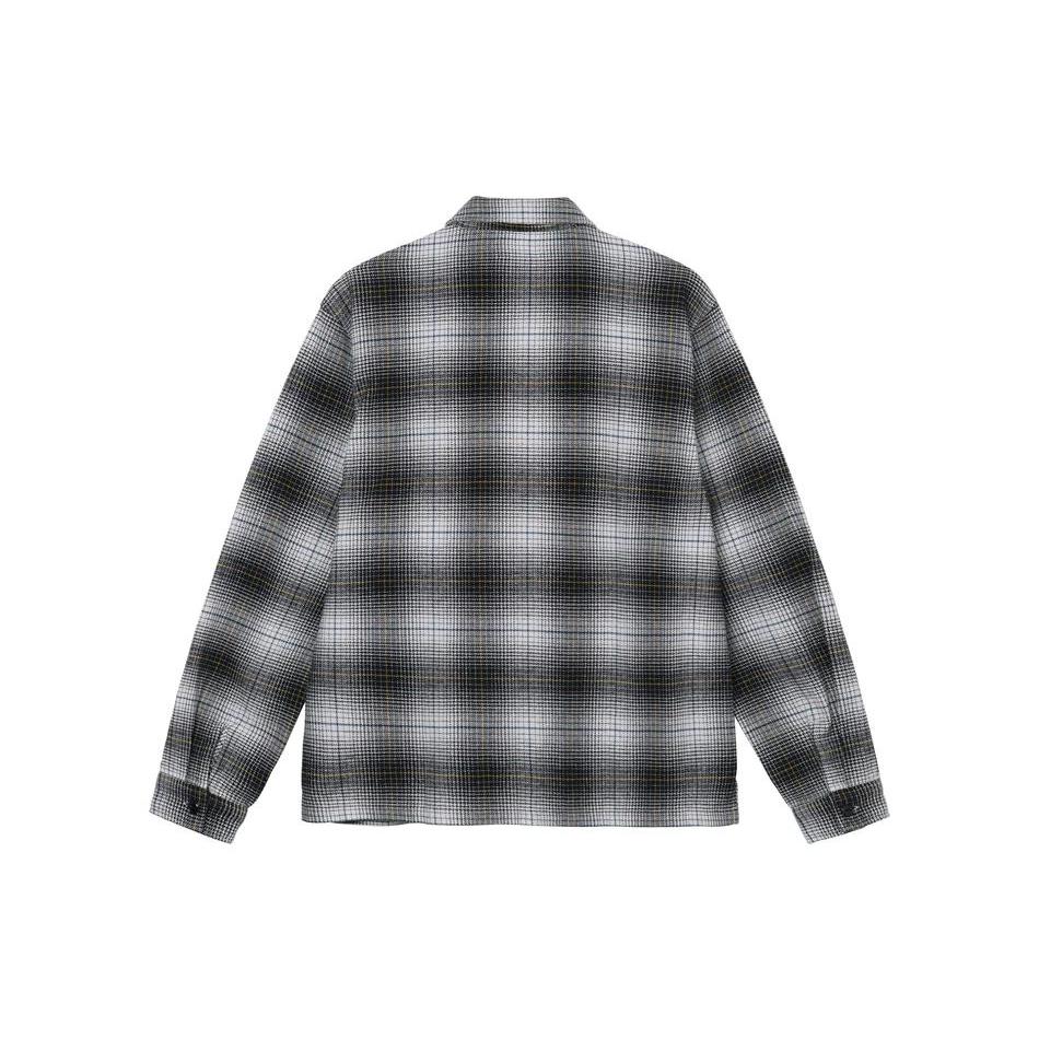 Stussy Paul Shadow Plaid Zip Shirt 1110238