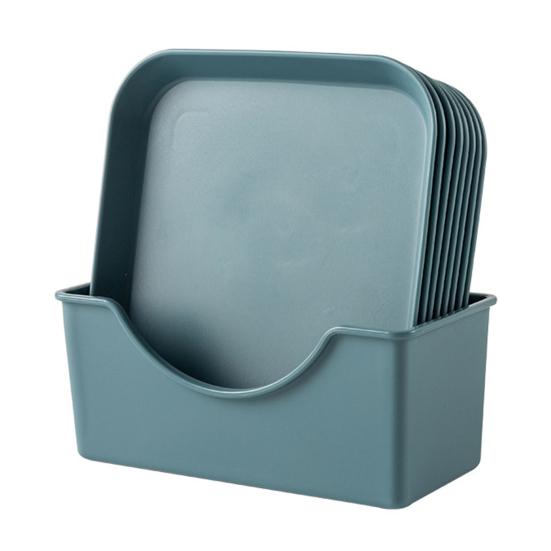 1 комплект тарелки для вертелов, легко моющаяся многоразовая 6-дюймовая тарелка с фруктами в японском стиле