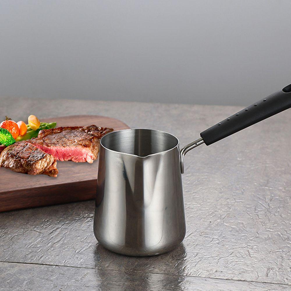 Home Pouring Long Handle Coffee Cup Wax Melting Pot Candle Pitcher Steel Making Jug Tool