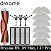 Dreame D9, D9 Max, L10 Pro Робот-пылесос Запасные части Расходные материалы Основная боковая щетка HEPA-фильтр Тряпка для мытья Полы Аксессуары