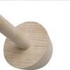 Hot Sale Eggtart Mold Baking Supplies Wooden Egg Tart Tamper Pastry Pusher Cake Tools