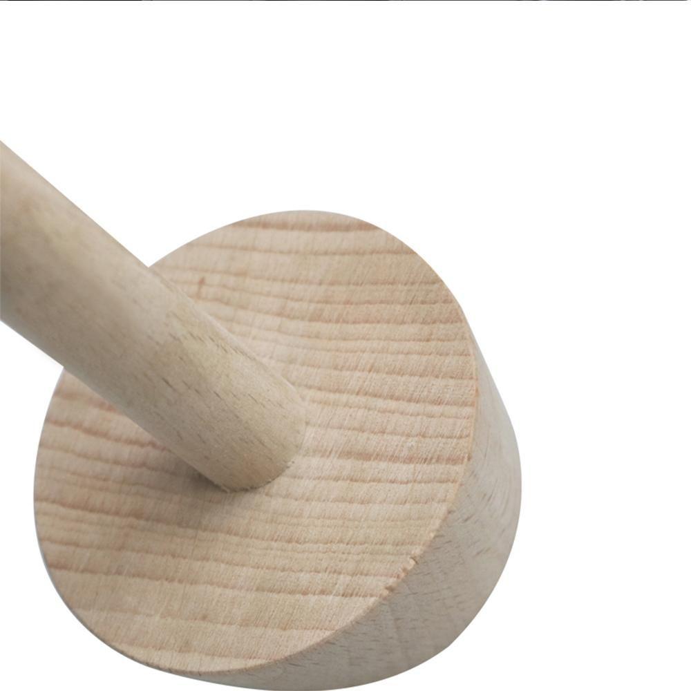 Hot Sale Eggtart Mold Baking Supplies Wooden Egg Tart Tamper Pastry Pusher Cake Tools