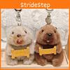Marmots Toy Plush Keychain Children Function Collectible Bag Accessory Gift Doll