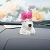 Для ознакомления с описанием Украшение центральной консоли автомобиля Декоративное украшение автомобиля Плюшевая собака Многофункциональные декоративные элементы для автомобиля