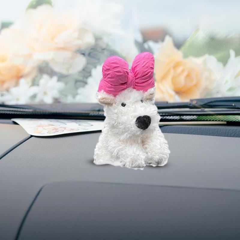 Для ознакомления с описанием Украшение центральной консоли автомобиля Декоративное украшение автомобиля Плюшевая собака Многофункциональные декоративные элементы для автомобиля