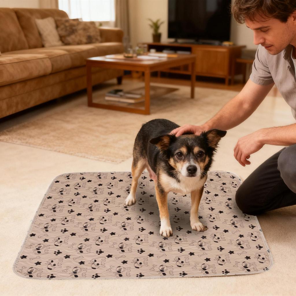 Dog Pads Non-slip Pet Training Mat Reusable Washable Absorbent Pee Pads For Cats Potty Training Home Travel Playpen Crate