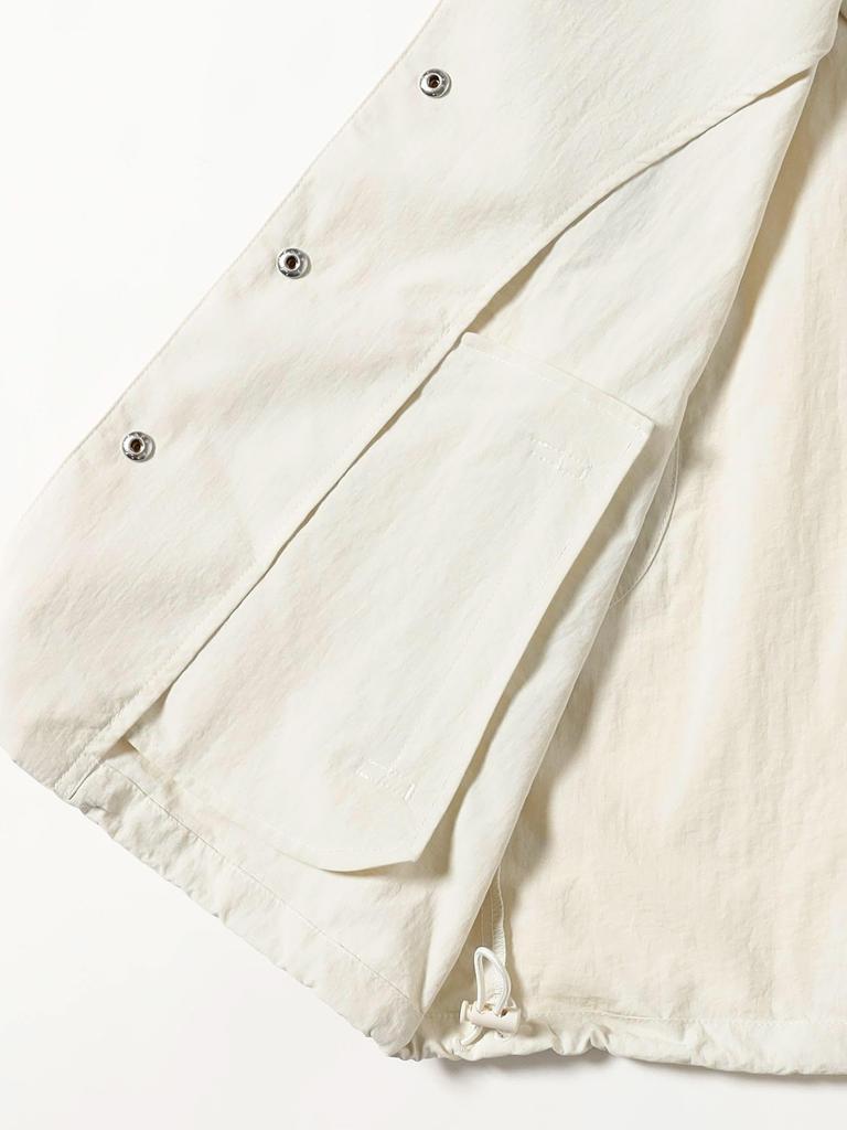 В:Женское худи без рукавов с водоотталкивающей пропиткой MING LIFE STORE от BEAMS (С-М) СЛОНОВАЯ КОСТЬ M