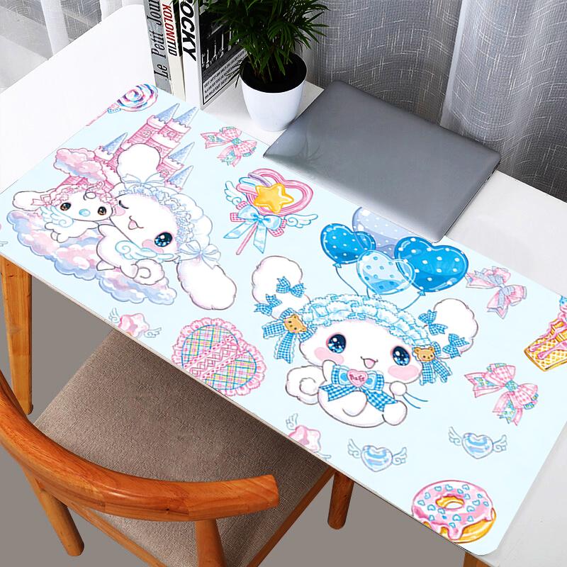 Cinnamoroll Mouse Pads Big Gaming Accessories durable Mousepad Gamer PC Completo Computer Keyboard Desk Mat Varmilo