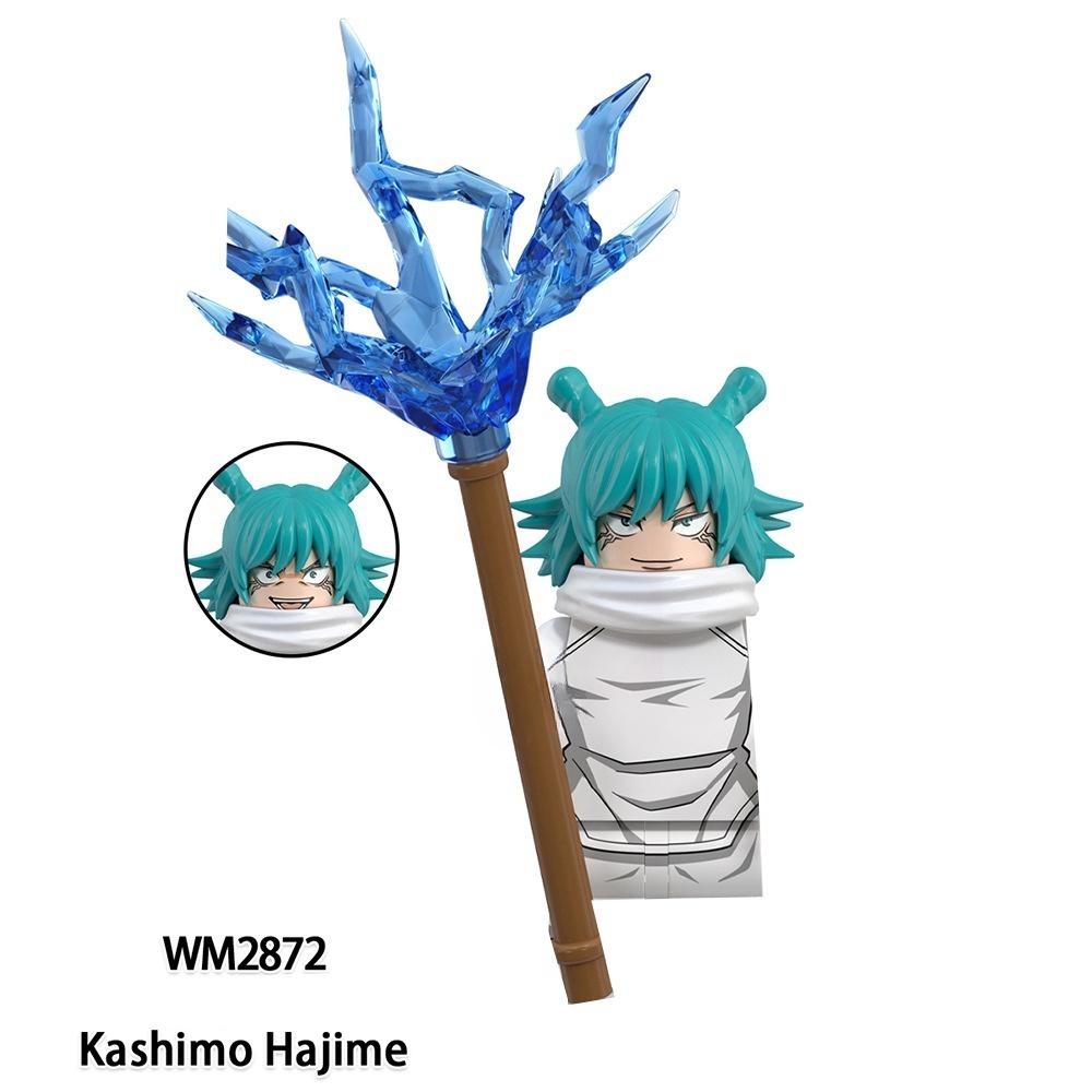 Аниме Мультфильм Магическая битва Годжо Сатору Итадори Юдзи Фусигуро Мэгуми Оккоцу Юта Конструктор Мини Экшн-фигурки Детская игрушка