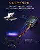 Cubilux USB C/USB A в Оптический Цифровой и Коаксиальный SPDIF Аудио Конвертер Адаптер, 192 кГц/24 бит Стерео и 5.1-канальный Цифровой Выход, Совместим с TOSLINK/Coax, P