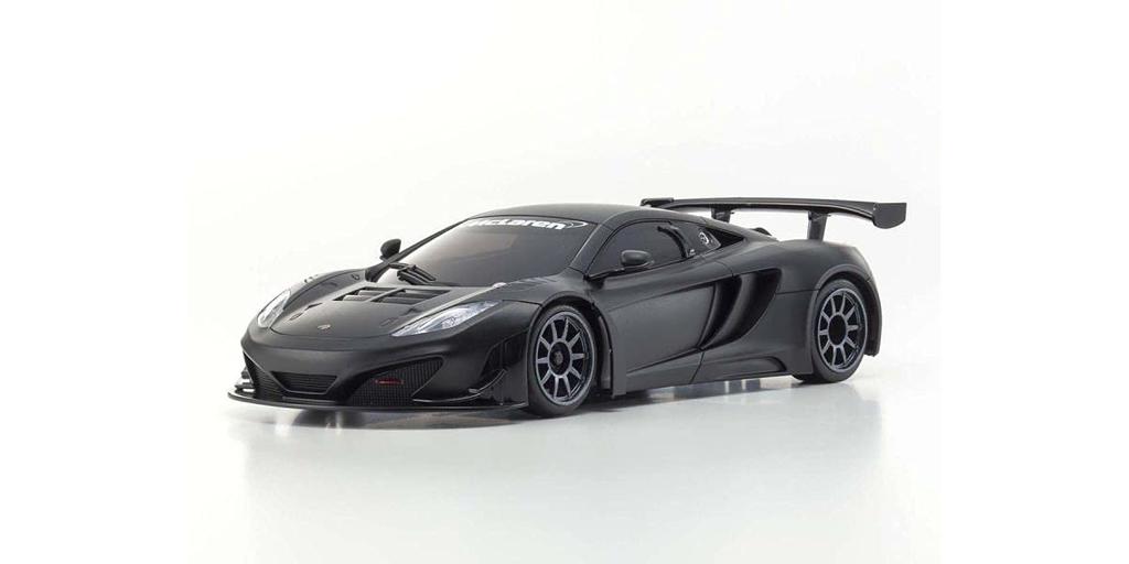 Kyosho RWD Series Readyset McLaren 12C GT3 2013 Matte Black Electric Radio Control 32325BK Mini-Z