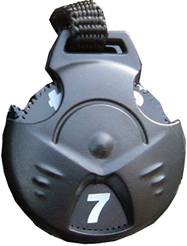 Golf Headcover, Fairway Wood, Paw Print, Magnetic (Black/Sax, Fairway Wood)