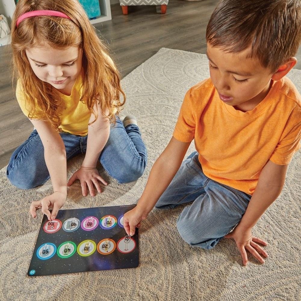 Learning Resources Набор «Числоблоки Герои с Нулем» 552 Детали Образовательная Игрушка для Изучения Арифметики для Детей от 3 лет