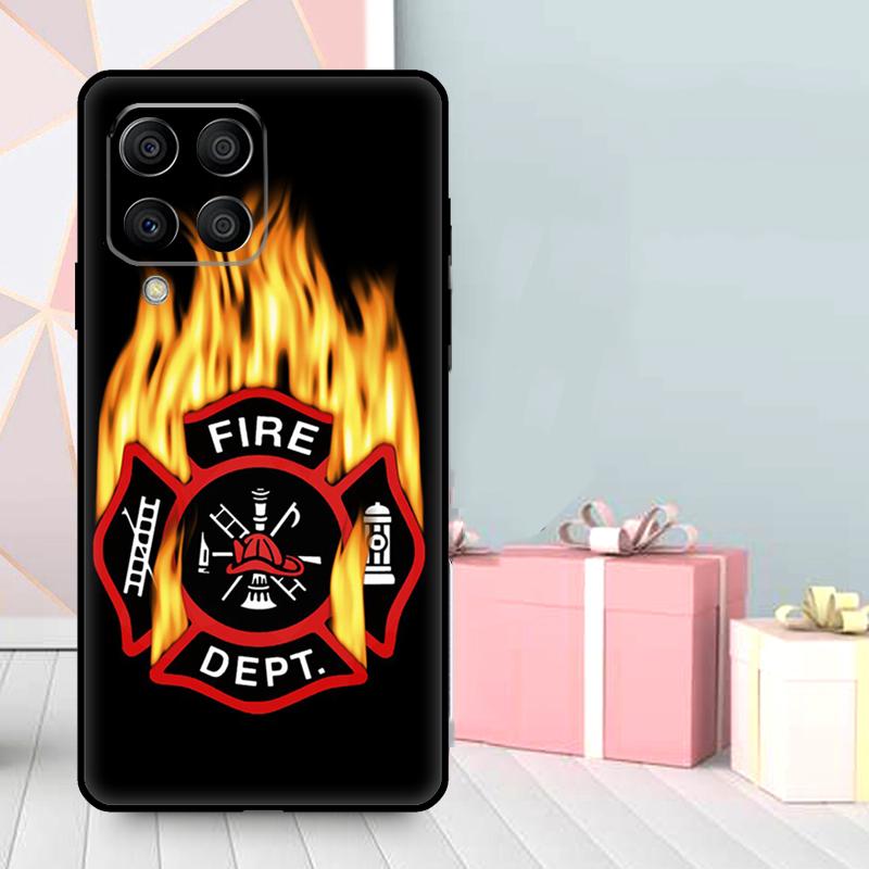 Чехол для телефона 'Герои-пожарные Пожарный' для Samsung Galaxy M35 M56 M12 M06 M32 M52 M55 M15 M11 M13 M14 M16 M36 M31 M53 M34 M54