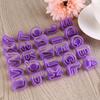 Cutter 40pcsset Icing Mold Mould Alphabet Number Letter Fondant Cake Decorating