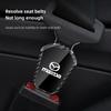 Car Seat Belt Plug Extender Carbon Fiber Safety Strap Buckle For Mazda 3 6 2 5 CX-5 CX-30 CX-50 CX-90 CX-8 BT-50 CX-80 CX-70
