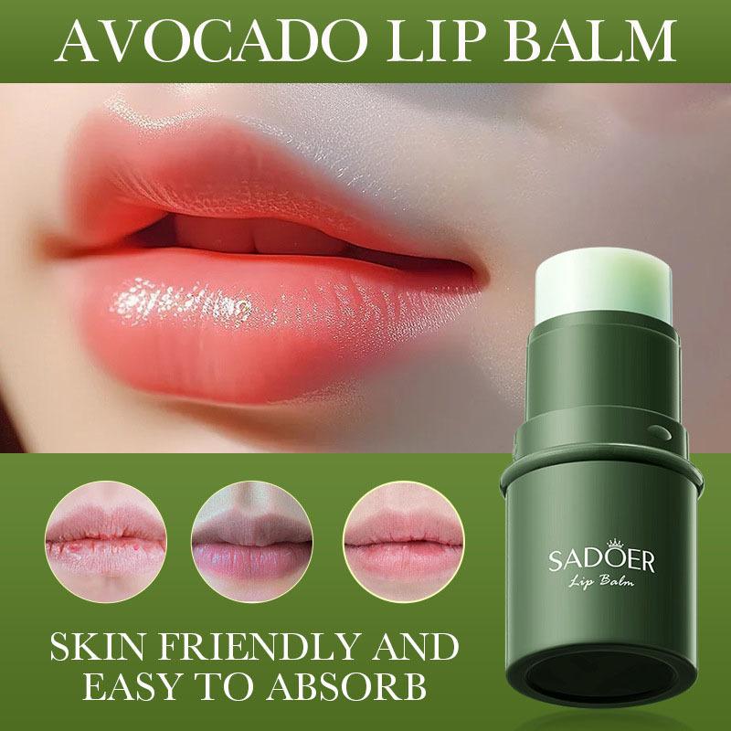 Авокадо омолаживающий увлажняющий бальзам для губ, питательный, увлажняющий уход за кожей губ