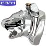 Hot Selling 304 Stainless Steel Couple Fetish Male Chastity Devices Imitated tiger Cock Cage Penis for Man