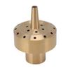 Water Fountain Nozzle Brass Fountain Nozzle Column Sprinkler Spray Head for Garden Pond Bring Beautiful Visual Effects