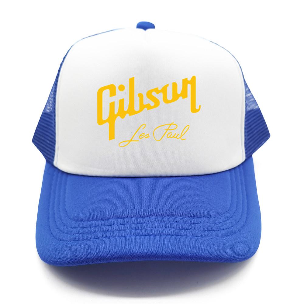 Gibson Les Paul Trucker Cap Unisex Cool Guitar Gibson Hat Baseball Cap Cool Summer Unisex Mesh Net Caps MZ