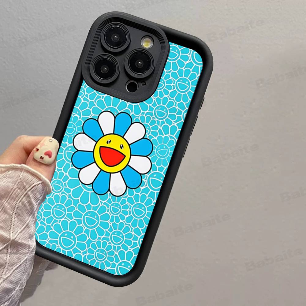 Арт японский M-Murakami Artisti T-Takash Силиконовый мягкий чехол для телефона для IPhone 17 16 14 13 12 11 15 Pro Max Plus Air Cover