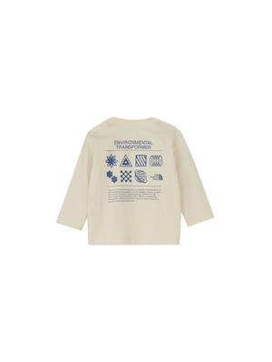 Белая футболка с длинным рукавом, размер 80, L/S, Лебедь,