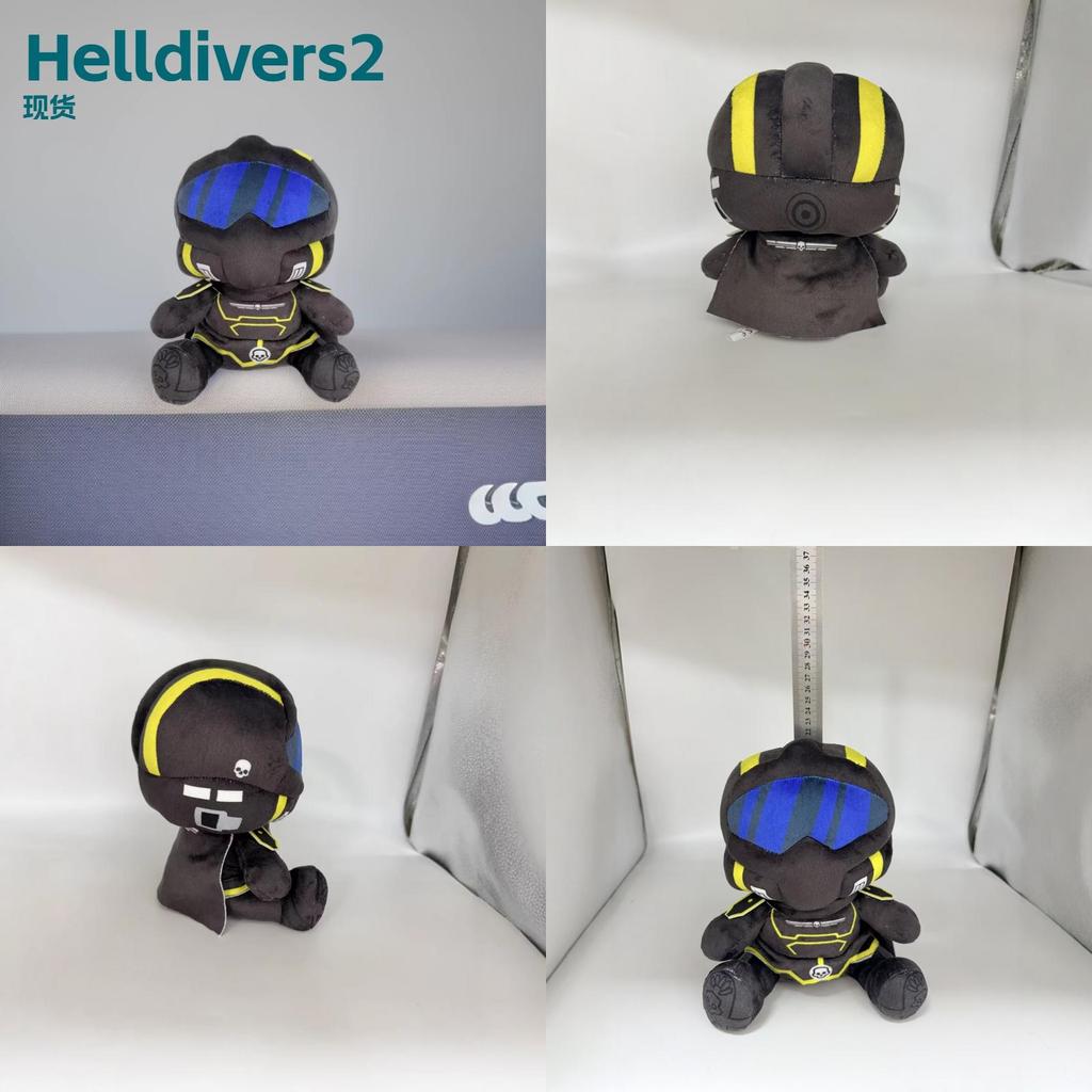 Плюшевая кукла Helldivers 2 с наполнителем из ПП-хлопка для коллекционеров и фанатов игр
