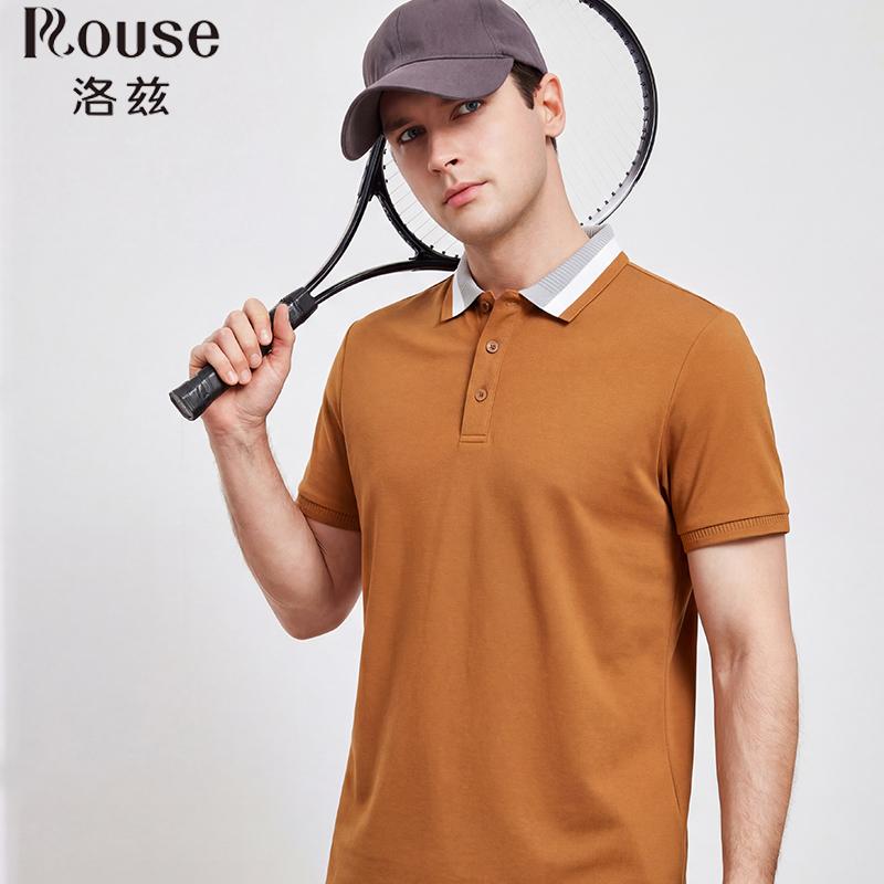 Summer Short-sleeved T-shirt Light Business Casual Cool Polo Shirt
