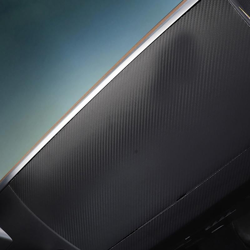 Наклейка на крышку перчаточного ящика из углеродного волокна для Tesla Model 3, аксессуары для салона, защитная накладка Copilot Anti Kick