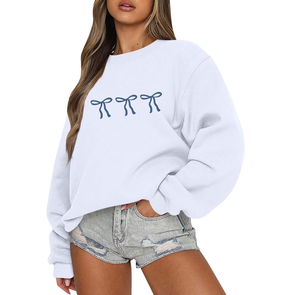 Women's Colorblock Sweatshirt Long Sleeve Round Neck Casual Comfortable Loose Lightweight Women's Sweatshirt