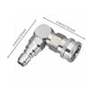 Anti-Tangle Rotating Elbow Fitting Universal for Maintenance Work, Workshop