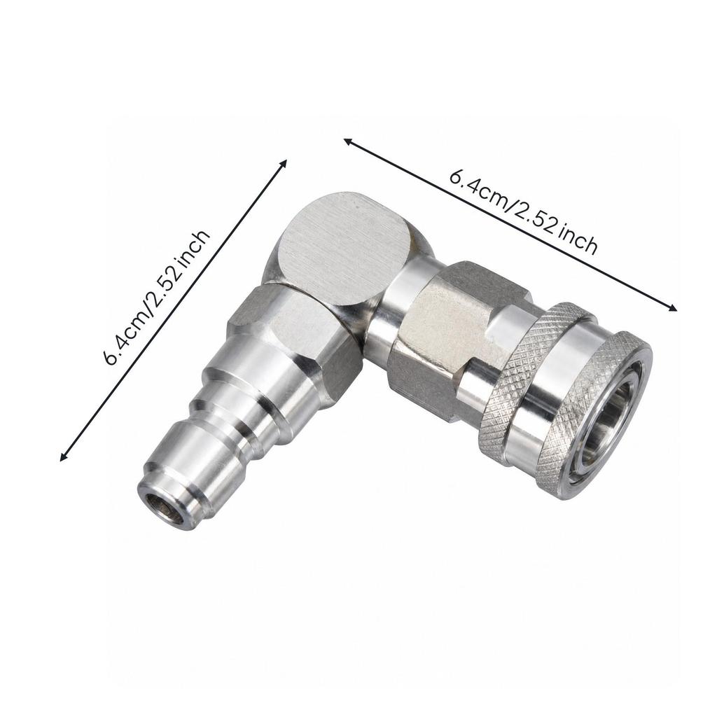 Anti-Tangle Rotating Elbow Fitting Universal for Maintenance Work, Workshop