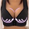 FallSweet Front Closure Push Up Bra Women Wireless Brassiere Sexy Underwear Polka Dot Lingerie Female