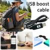 5V to 9V 12V USB Power Boost Cable DC Step Up Converter Adapter 5.5x2.1mm Plug for CCTV Camera Router