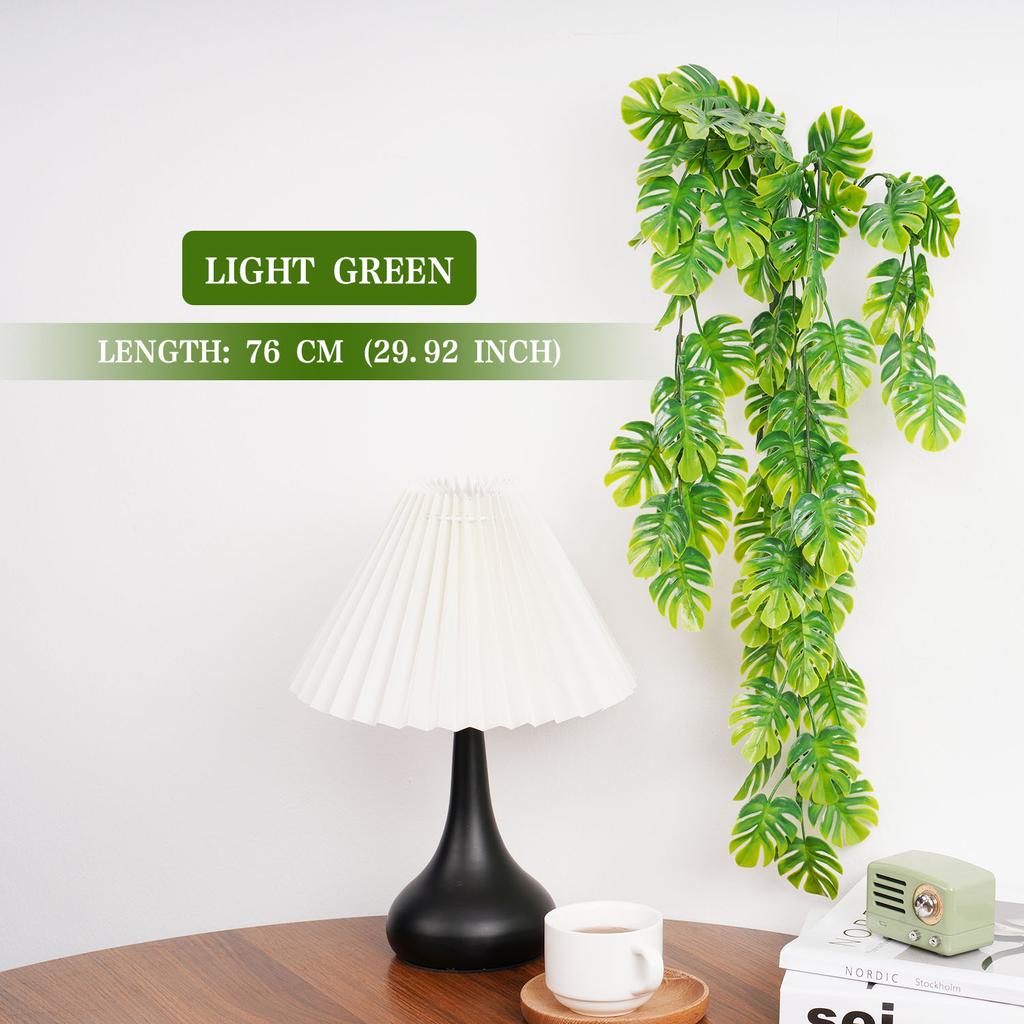 79см Искусственные Зеленые Растения Подвесные Листья Плюща Редис Морские Водоросли Виноград Поддельные Цветы Лиана Дом Сад Стена Вечеринка Украшение